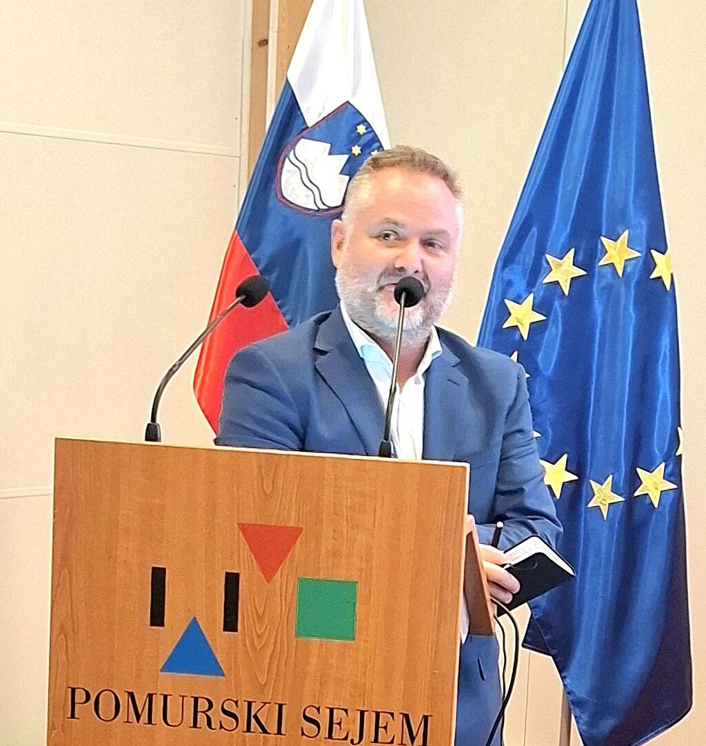 Andrej Matvoz na sejmu Agra v Gornji Radgoni
